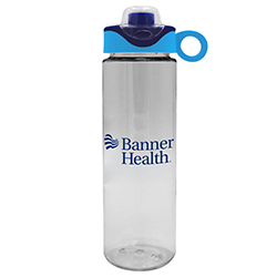 28Oz Tritan Bottle With Silicone Loop Lid
